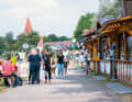 To the east of Rerik harbour, there is a small mile of stalls selling local produce and snacks. There are various restaurants and bars on the square behind the jetties, but the walk through the town is worthwhile