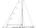 Riss der 5-KR-Yacht | Zeichnung: Archiv