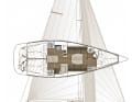 First 36.7: Sportliches Schiff mit genügend Raum unter Deck. Als Zwei-  und Dreikabinen-Version. Oftmals mit Regattahistorie | Zeichnung: A. Hoppenhaus