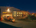 Leopard 50 ready for test-rigging.  Road transport to the harbour can only take place at night due to the enormous width