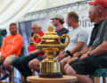The object of desire: the Admiral's Cup and some of the sailors who want to fight for it at the revival.