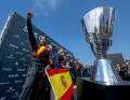 The Spaniards celebrate their coup in San Francisco