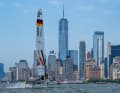 Erik Heil und das SailGP team von Sebastian Vettel und Thomas Riedel im Big Apple