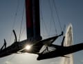 Auch den dänischen SailGP-Foiler setzte Pinto strahlend in Szene.