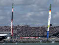 The stadiums are getting bigger and bigger in the Sailing Racing League.