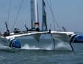 Das Germany SailGP Team mit Steuermann Erik Heil in action