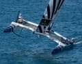 Das Germany SailGP Team kam vor allem an Tag zwei der ersten SailGP-Regatta im neuen Jahr glänzend durch die leichten Winde