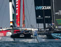 Dort begegneten sie auch Team-Germany-Steuermann Erik Heil.