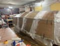 The material: plywood