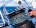 The shell of the RunnerSprint is made from polyester, Technora and Vectran. The mixture ensures good grip, abrasion resistance and heat resistance on the winch.