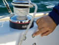Line work: All winches are electrified and can be controlled at the wheel and the drums