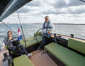 Das Leben spielt sich an Deck ab, hier muss ein Schiff vom Zuschnitt der Saffier überzeugen. Und das tut sie – sowohl beim Segeln als beim Loungen