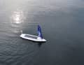 Solarzellen versorgen die Sailbuoy mit Strom