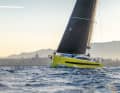 The long window strip on the side conceals the rather bulky shape of the hull. The RM 1080 cuts a fine figure under sail.