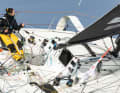Tough as nails: A Figaro challenges the soloists, as do the long distances in the English Channel
