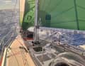 In Rauschefahrt auf der "Argo"