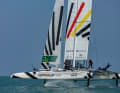 Le design du catamaran GER attire l'attention