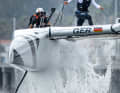 Steiler Weg für das Germany SailGP Team beim Einstieg in die Weltliga des Profisegelsports