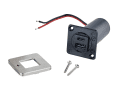 A 29-millimetre hole is all you need to install the USB socket