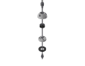 Dabei passt nicht nur das Kabel, sondern auch der Stecker durch die Durchführung.