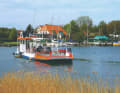 Back from retirement: The old diesel ferry "Missunde II" has taken over the ferry service again, as the launch of the new electric ferry has been delayed due to planning errors