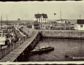 View of the island at the mouth of the river Schleim earlier ...