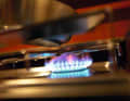 The cooker is also part of the gas test. Important: the thermal fuse that stops the gas flow when the flame goes out