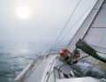 Une situation typique de brume matinale dans le golfe de Gascogne