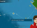 Step by step, you learn how to sail virtually