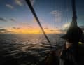 Dreamlike moments during the passage between the atolls.