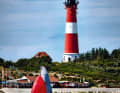 Le phare de Hörnum, au sud de l'île de Sylt, est un point de repère remarquable, et pas seulement au téléobjectif.