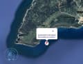 The scene of the incident: The "Poniente" was attacked by orcas unusually close to the coast.