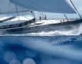 The super schooner: The Rondal rig features up to 3,500 square metres of cloth from Doyle Sails, which controls 34 Rondal winches - the strongest of which pull loads of up to 18 tonnes. Boat speeds of over 20 knots are logged even in moderate wind conditions