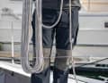 Cela se produit presque inévitablement lorsque les baies sont simplement enfilées les unes derrière les autres. Le cordage tourne alors un