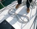 Eights are laid alternately again, only on deck, not in the hand