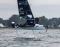 Philipp Buhl si allena con la falena prima di Schilksee