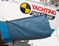 A simple plastic tarpaulin has proven to be an effective leak defence in tests