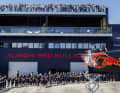 Chiara Bertarelli tauft Alinghi Red Bull Racings "BoatOne"