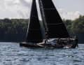 Ein echter Hingucker war Wolfram Heibecks Open 40 "Black Maggy", er segelte auf Platz zwei bei den großen Kielbooten