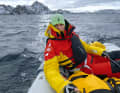 Un faible pour les hautes latitudes : Stropnik, 38 ans, lors d'une de ses croisières dans des contrées glaciales