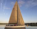Mit dem letzten Windhauch hatte es die "Luft" ans nördliche Ende der Ostsee geschafft
