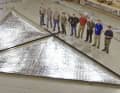 When stretched out, this results in a sail area of 80 square metres
