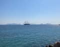 The "Sea Cloud II" off Spetses.
