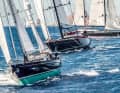 Drei Perini-Navi-Riesen teilen sich den Titel größte Yacht der St. Barths Bucket 2025: die 56 Meter langen „Panthalassa“, „Rosehearty“ und „Burrasca“, die alle drei in der Klasse „Les Grandes Dames“ starten.