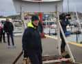 Philipp Mühlenhardt had already cancelled his family holiday before the storm surge and continued to lend a hand in the aftermath