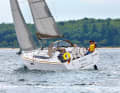 Sun Odyssey 349: Modern crack with a clear emphasis on sailing performance. Partially inadequate workmanship in the test