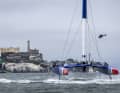Quentin Delapierre und Team Frankreich ließen am ersten der beiden SailGP-Finaltage in San Francisco mit brillanten Starts keinen Zweifel daran, dass sie ihren Traum vom Finaleinzug wahr machen wollen