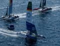 Das Germany SailGP Team tat sich auch in Frankreich nicht immer leicht mit seinen Starts, konnte aber auf dem Kurs mehrfach glänzen.