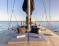The XL foredeck can be used flexibly.