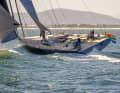 Currently already on her 7500-mile maiden voyage from South Africa to Europe, this superyacht